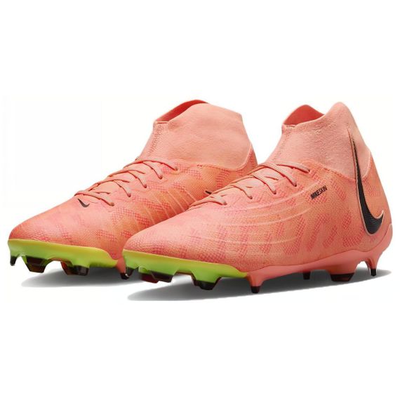 NIKE Phantom Luna Футбольные бутсы Высокие Оранжево-красные Женские