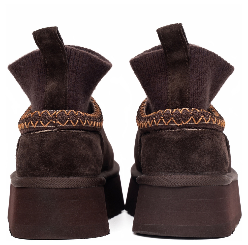 UGG Tazz Knit Chocolate