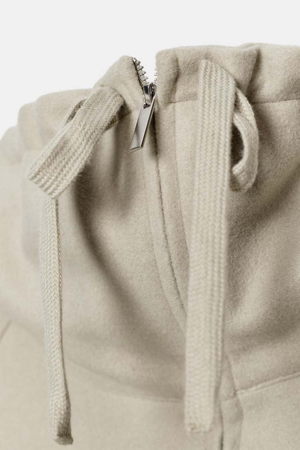 ZARA МЯГКАЯ ТОЛСТОВКА, ЗЕЛЕНЫЙ/СЕРЫЙ