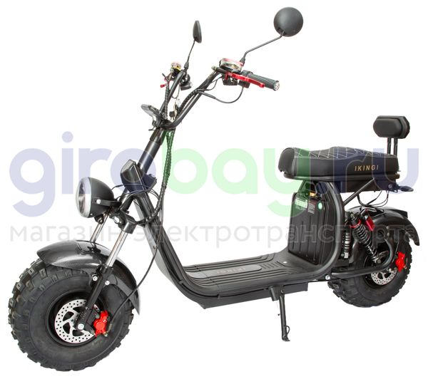 Электроскутер IKINGI X7 PRO OFF-ROAD 3000W - Карбон фото №1