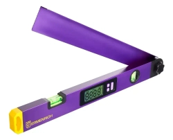 Цифровой угломер Ermenrich Verk DA40, фиолетовый