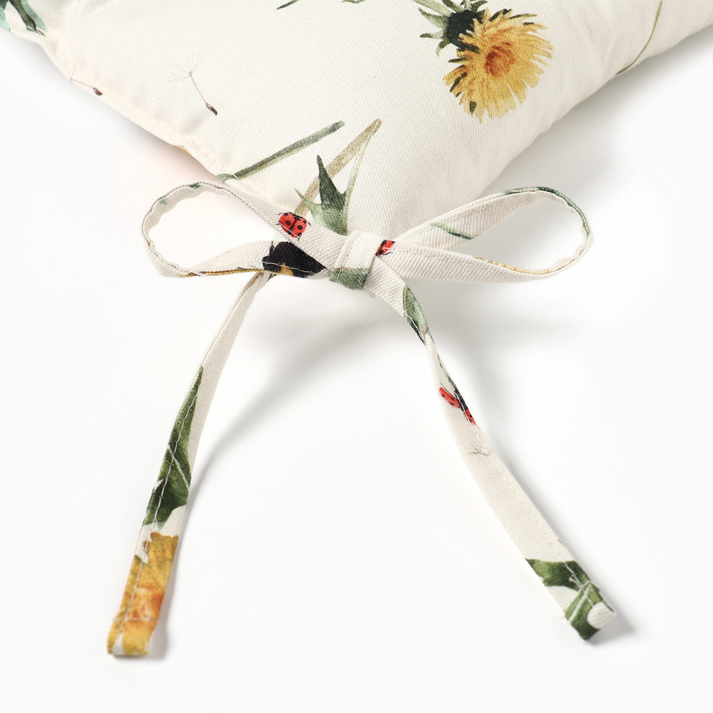 Сидушка на стул "Одуванчики" 42х42х7см, 100% хл, саржа 178 г/м2