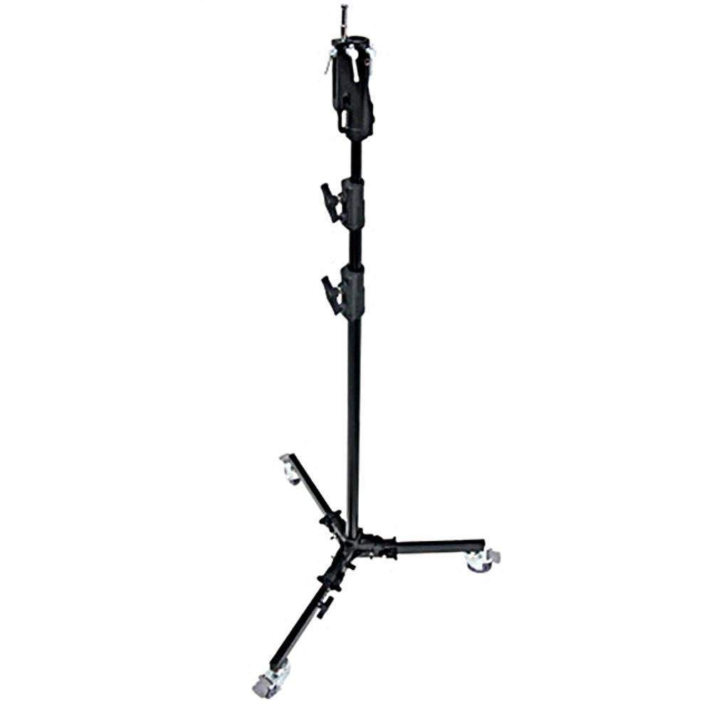 KUPO 360M Aluminum Studio Stand. Стойка на колёсах (126-296 см ↓15 кг)