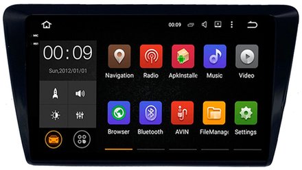 Магнитола для Skoda Rapid 2012-2020 - AIROC 2K RX-3207 Android 13, QLed+2K,  ТОП процессор, 8/128, CarPlay, SIM-слот