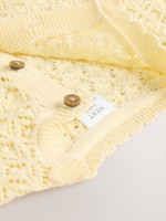 Кардиган для малышей Next Q61-170, Светло-желтый