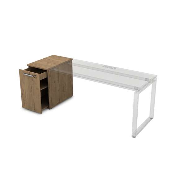 9Т.028 Тумба с выкатной секцией (450*900*750)