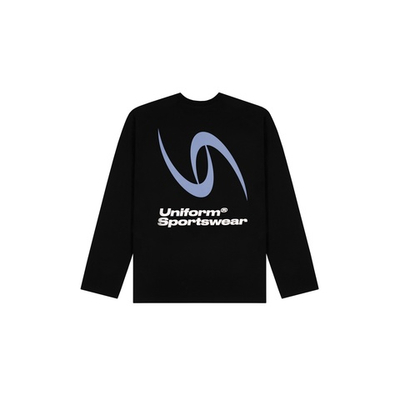 Лонгслив UNIFORM Heavy Peach Sportswear черный