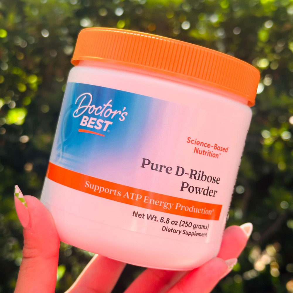 Doctor's Best, чистая D-рибоза в порошке, 250 г (8,8 унции)