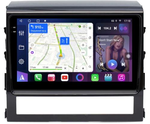 Магнитола для Toyota Land Cruiser 200 2015-2021 (без JBL) - FarCar S500-TS10 монитор 9.5" QLED на Android 14, Быстрая, CarPlay, 4G SIM-слот