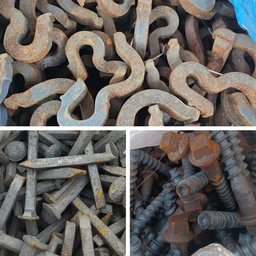 Костыль, шуруп, противоугон