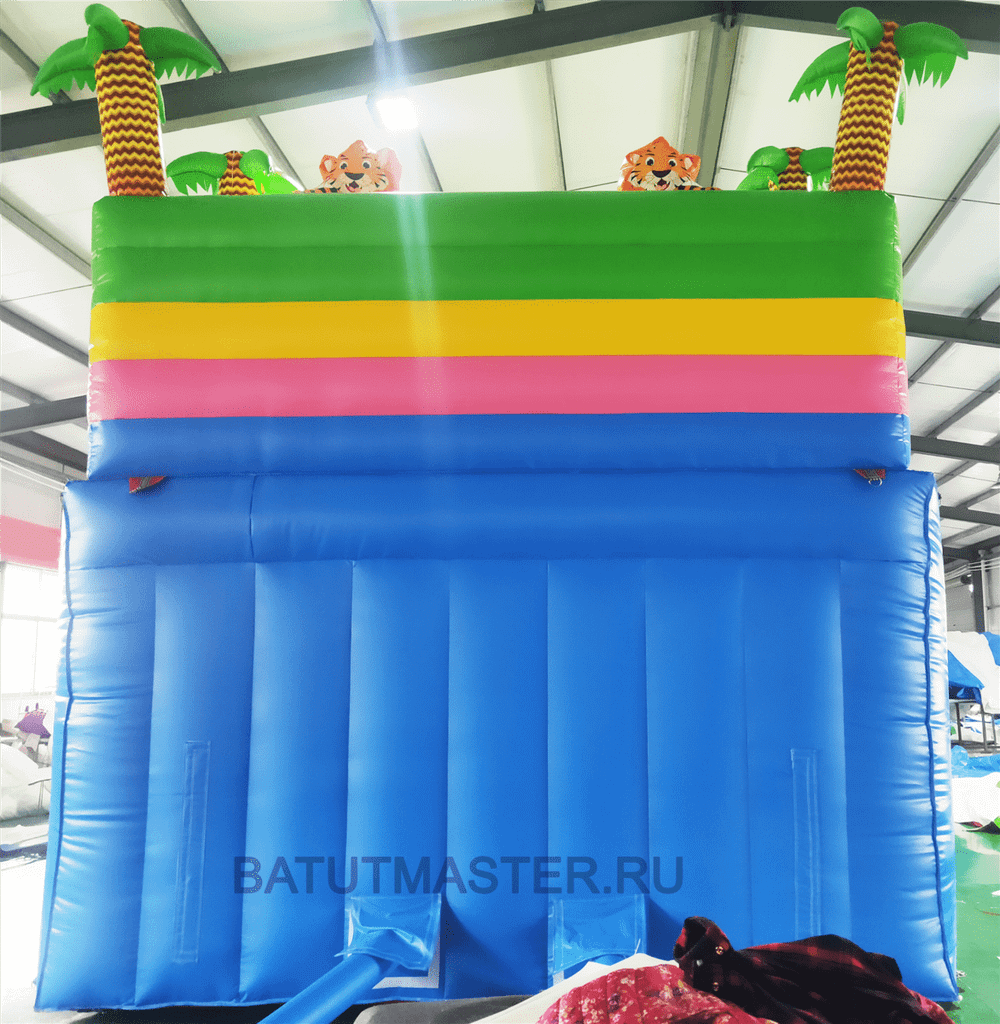 Коммерческий батут "Тигриная страна 2", 8*4*5 м, PR-11890