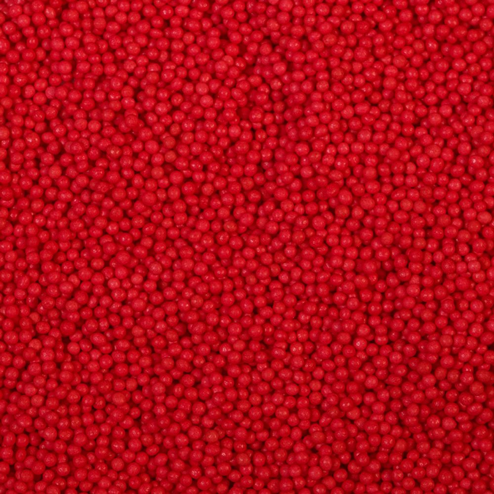 Посыпка шарики 2 мм Красные (алые), 50 гр