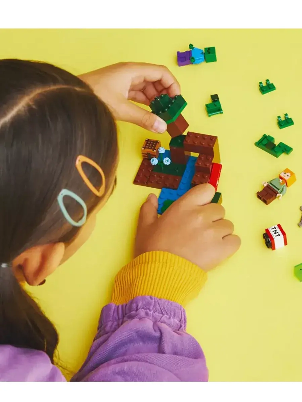 Лего 21240 Приключение на болоте Lego Minecraft