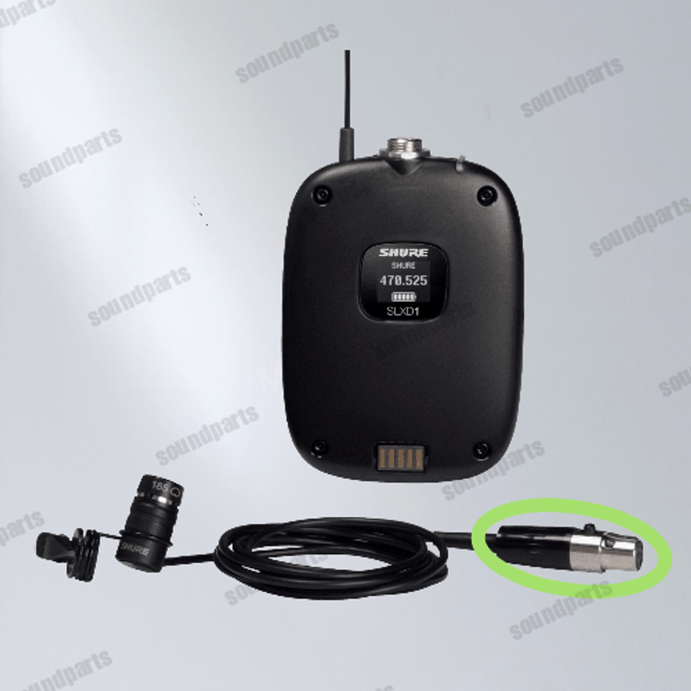 Разъем Mini XLR 4 Pin с кнопкой