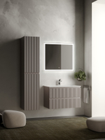 Тумба с раковиной Sancos Snob R 80 см SNR80SM doha soft