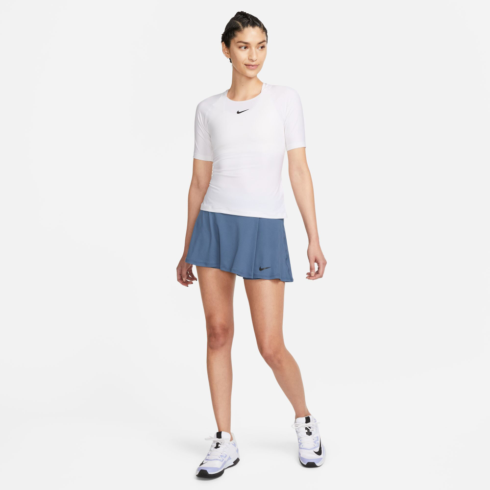 Женская теннисная юбка Nike Dri-Fit Court Flouncy Skirt Women - Blue