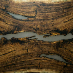 Карагач с эпоксидной смолой