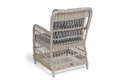 "Цесена" кресло плетеное из искусственного ротанга, цвет бежевый