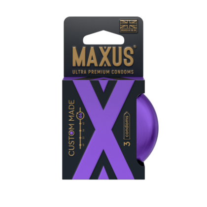 Презервативы MAXUS Custom Made 64 №3, увеличенные X-Edition, 3 шт