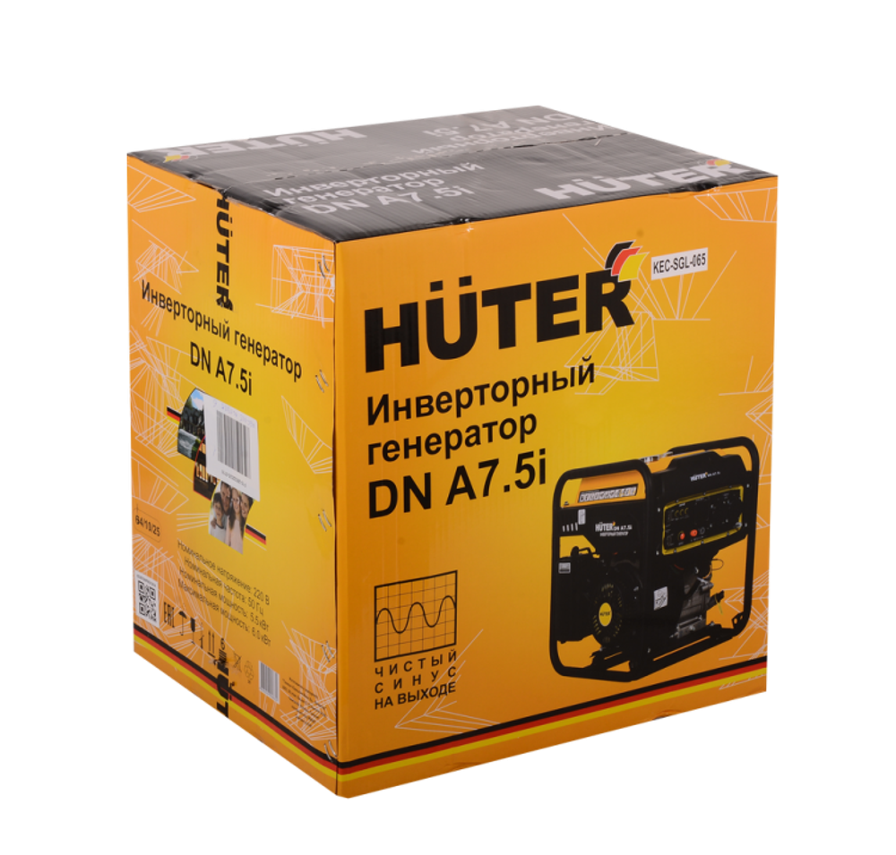 Инверторный генератор DN А7,5i Huter