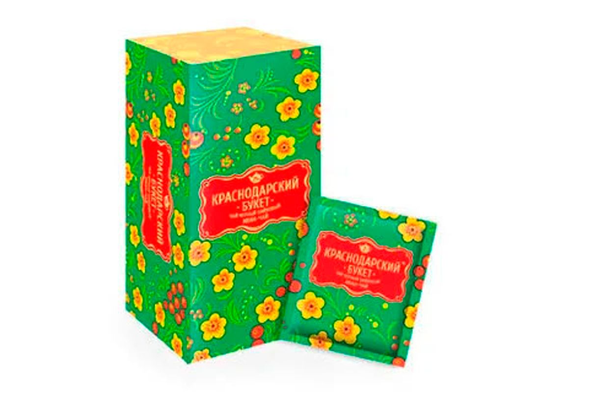 Чай черный с иван-чаем "Краснодарский букет", 50г