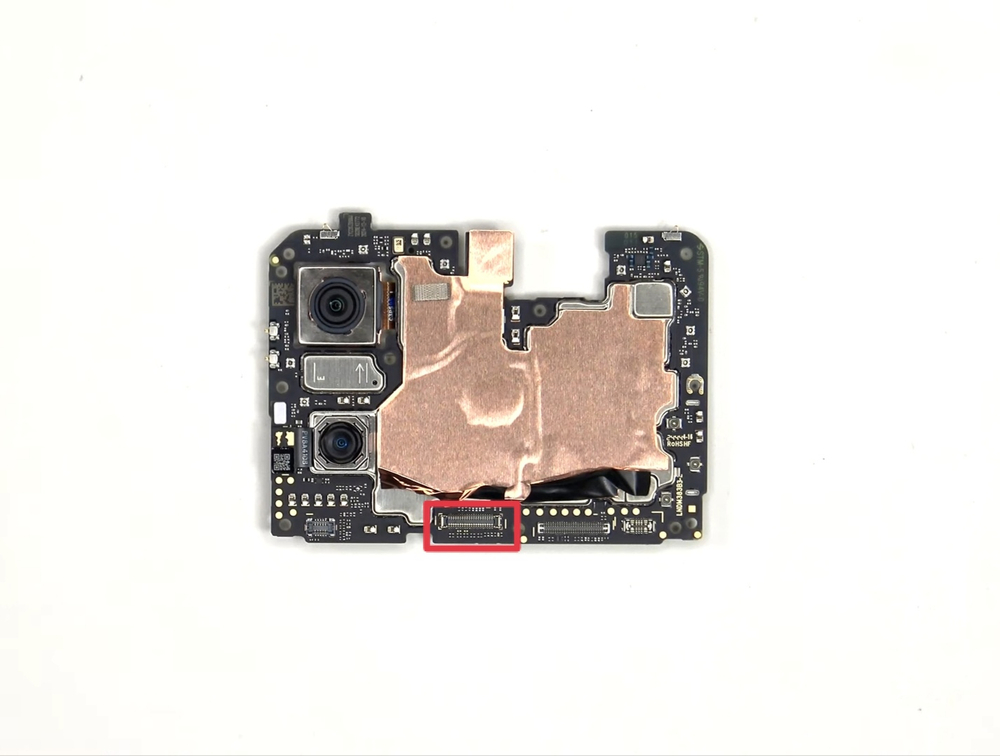 Motorola Moto G Power (2025) (XT2515) - FPC коннектор дисплея (на плату)