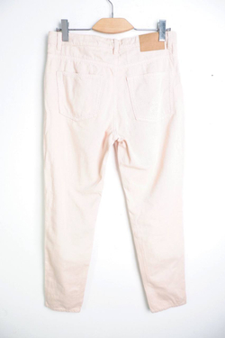 Джинсы H&M с порезами красивого оттенка, маркировка 38, визуально на 44 размер