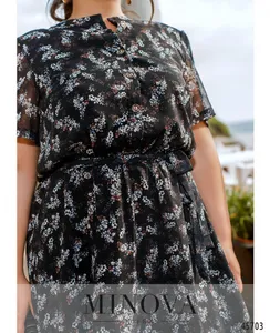 Платье 0161-черный Minova