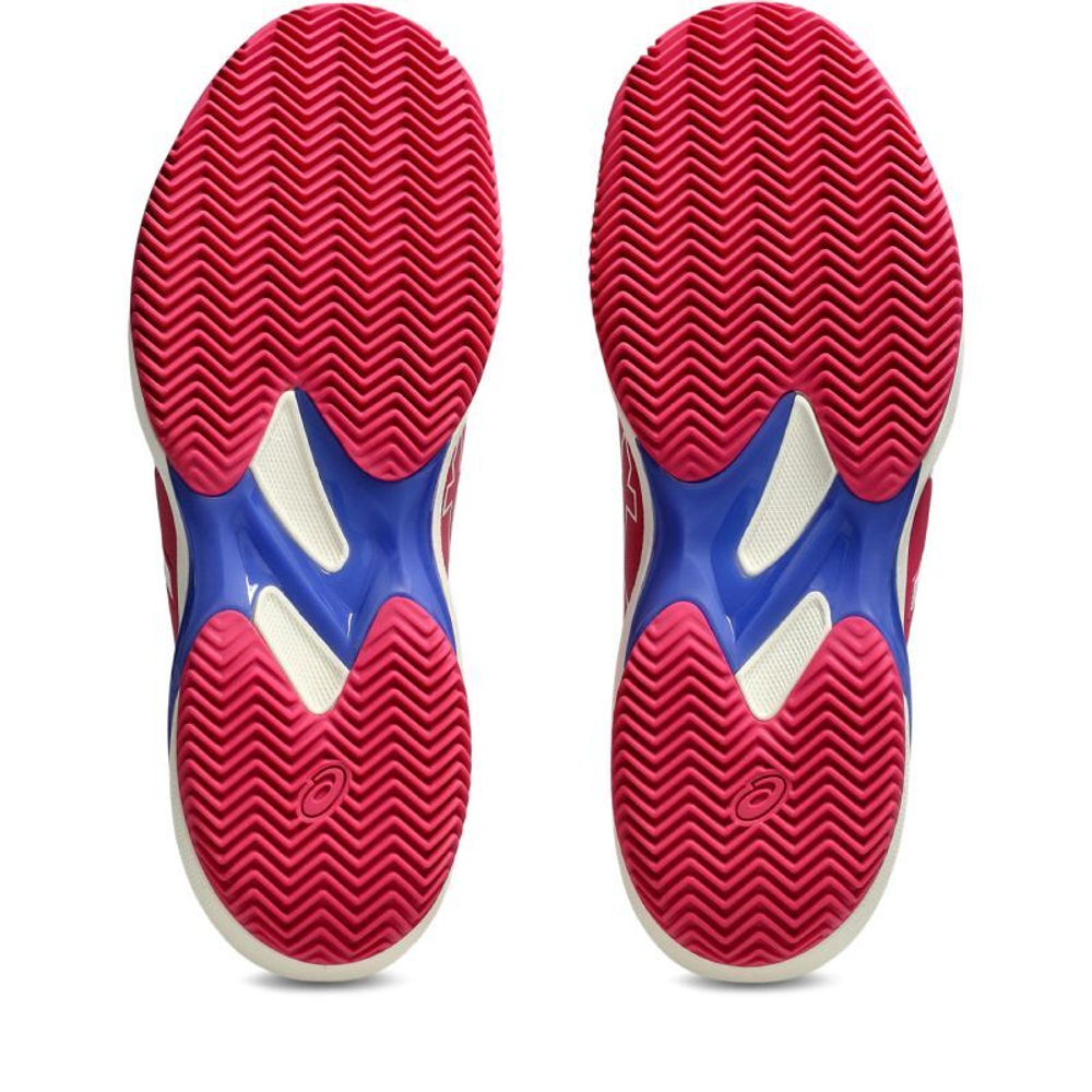 Женские Кроссовки теннисные Asics Solution Swift FF 2 Clay - bright rose/dark cobalt