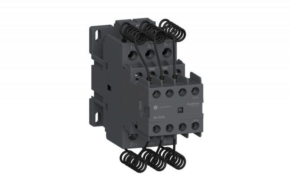 Контактор MC1D для конденсаторных батарей 16.7кВАр 1НО/2НЗ 220В 50/60Гц SE MC1DGKM7