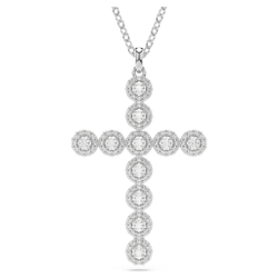 INSIGNE:PEND CROSS_ANGELIC WHI/RHS