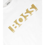 футболка BOSS Kidswear - белый(J25N39)
