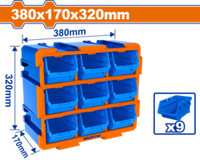 Модульная система хранения 380х170х320 мм WADFOW WTB8330