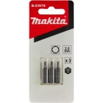 Бита шестигранная 2х25 мм C-form 3 шт. Makita B-23678