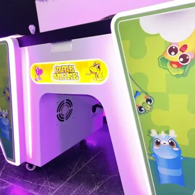 Детский игровой автомат с видео игрой «Змейка»