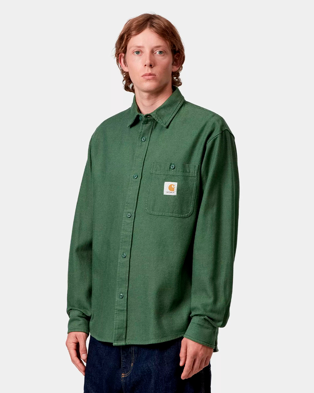 Рубашка Carhartt WIP L/S Edgar Shirt