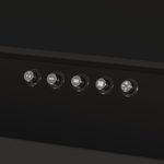 Кухонная вытяжка HOMSair ELF PUSH 50 черный фото 9