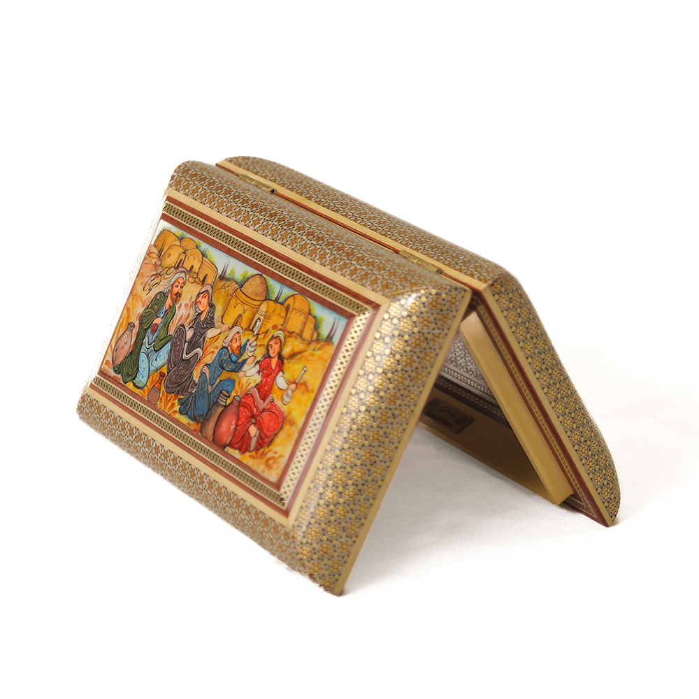 Шкатулка Хатамкари премиум 250320261 Иран