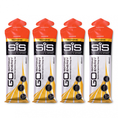 Гель энергетический SIS Go Isotonic Gel, Апельсин, 60мл 4 шт