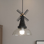 Подвесной светильник Home Light Астерия MMD-LED A046-1xE27 черный