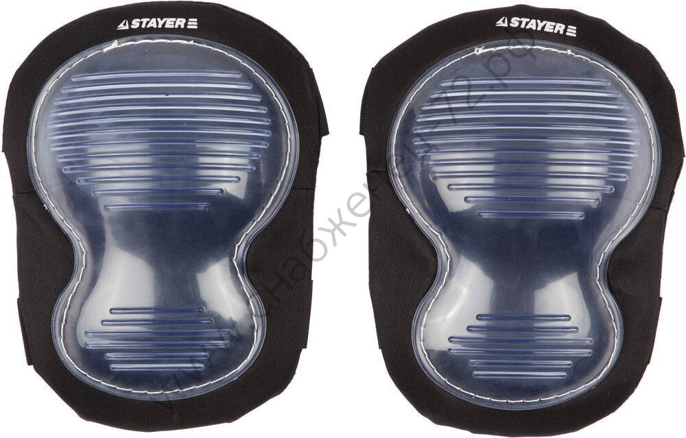 STAYER с двойной пластиковой накладкой, защитные наколенники (11199)