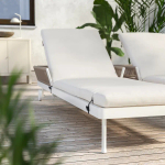 Шезлонг - IKEA SEGERÖN/SEGERON, 205x60x28см, белый, СЕГЕРОН ИКЕА