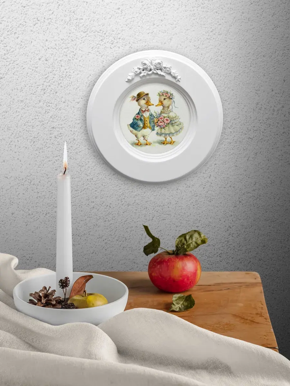 Картина на стену интерьерная на холсте 17,5 см