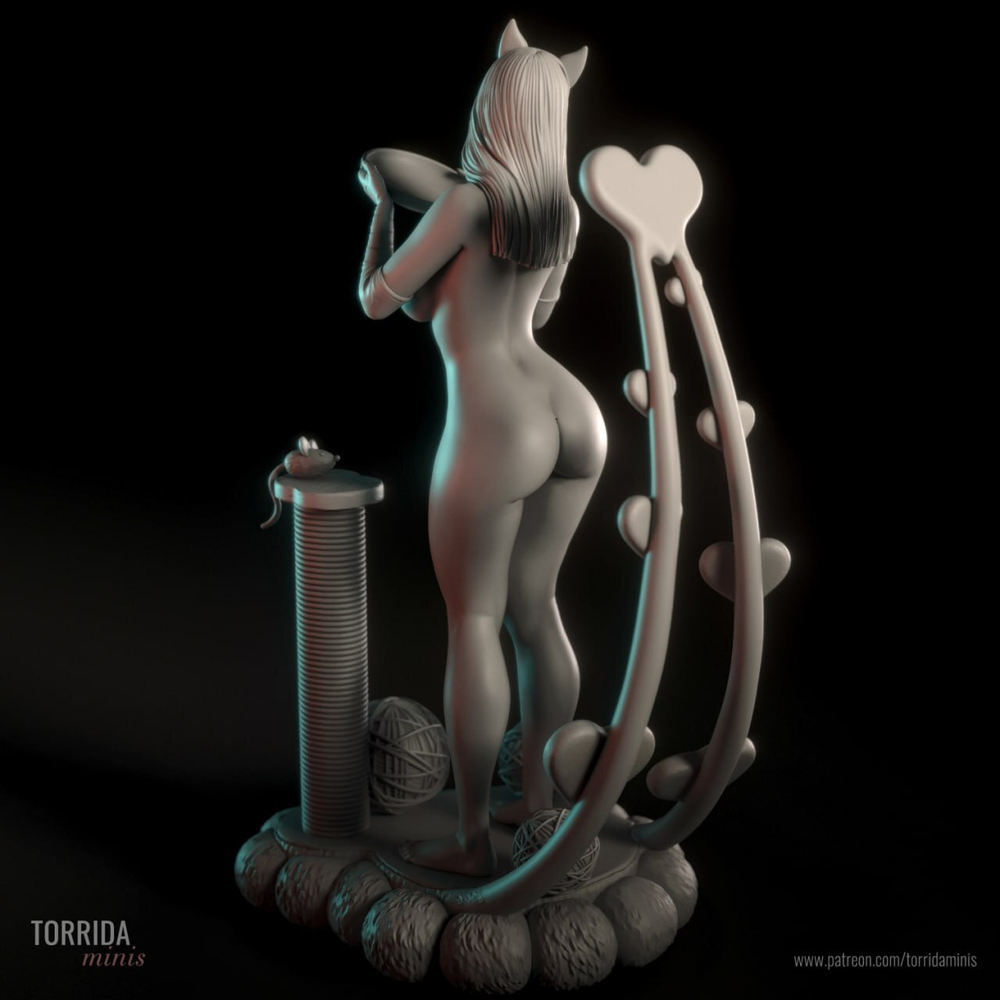 Кошечка Фигурка NSFW