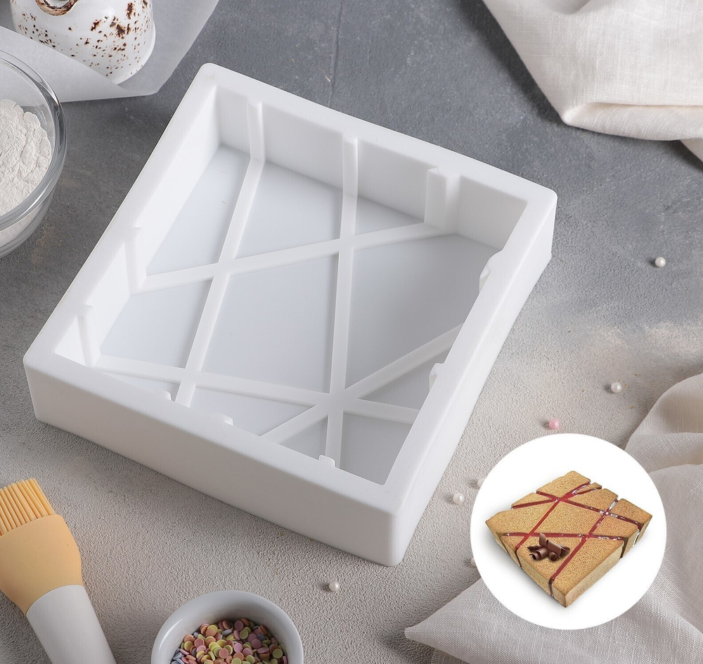 Форма для муссовых десертов 19,5х5,5 см "Геометрия"