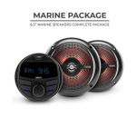 Морская аудиосистема RGB MRX16SL/BK, DS18