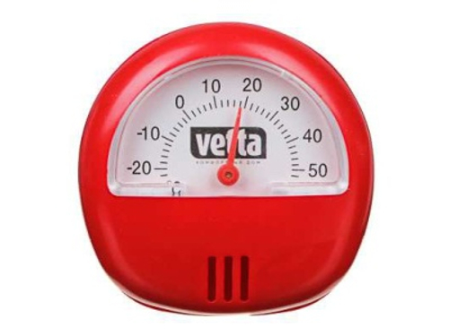 Термометр с магнитом, пластик 5,7*5,7см, 3 цвета INBLOOM (6шт/уп)   Х