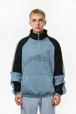 Купить Толстовка Ymkashix Turbo fleece пыльно-синий/черный Толстовка Ymkashix Turbo fleece пыльно-синий/черный