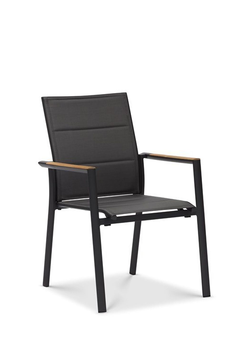 Andy, стул антрацит, алюминий/текстилен