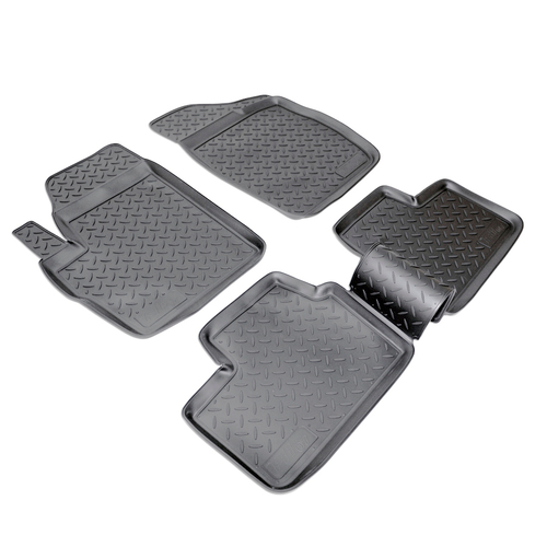 Ковры в салон Norplast/Unidec для Chery A1 (2007-)Полиуретан,Черный, арт.NPL-Po-11-01